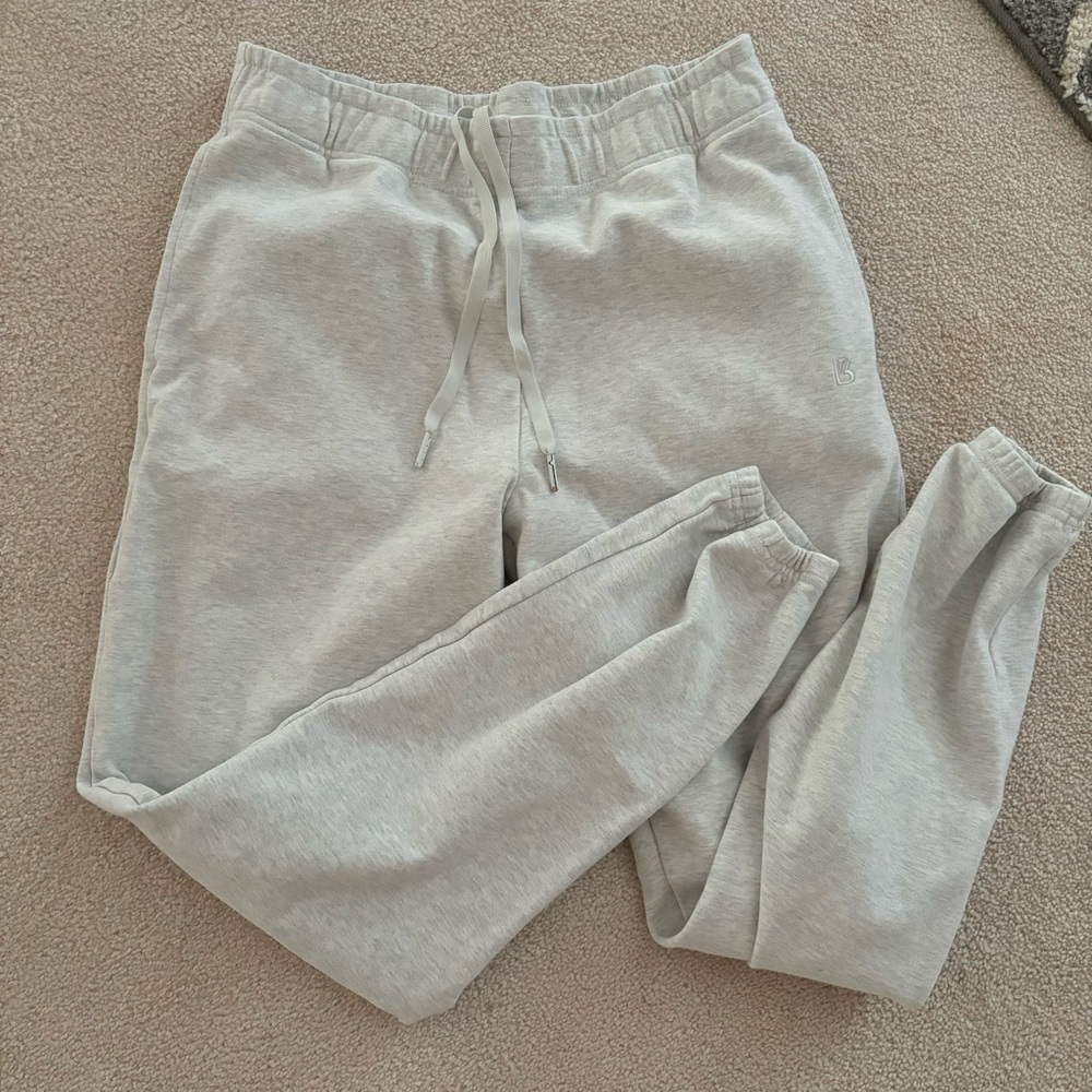 Buffbunny cloud joggers - heather gray - size medium